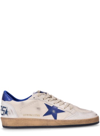 golden goose sneaker hombre ballstar nappa upper laminated star and heel crack spur - gmf00117f002198 10327