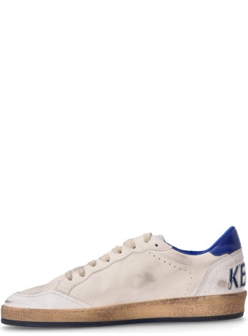 golden goose sneaker hombre ballstar nappa upper laminated star and heel crack spur - gmf00117f002198 10327 2