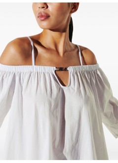 karl lagerfeld vestido mujer karl dna off shoulder dress - a1w46029 100