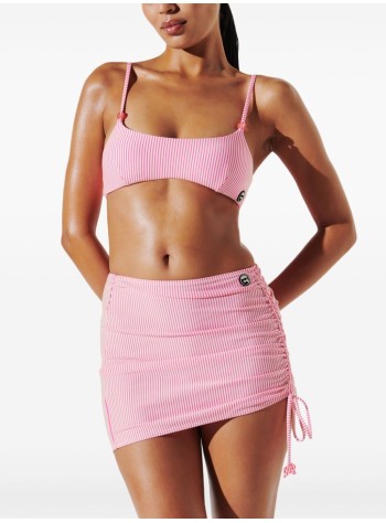 karl lagerfeld pareo womanikon stripe mini adjst pareo - a1w46051 1pj 2
