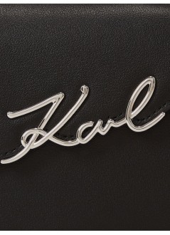 karl lagerfeld crossbody mujer k signature slim crossbody - a1w30458 1av