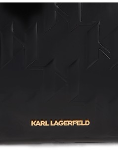 karl lagerfeld handbag mujer k skuare sp shiny mono md tote - a1w30145 999