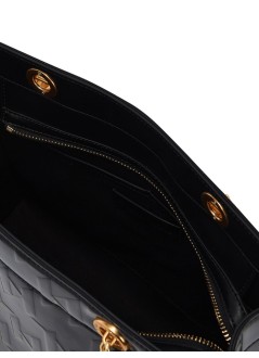 karl lagerfeld handbag mujer k skuare sp shiny mono md tote - a1w30145 999
