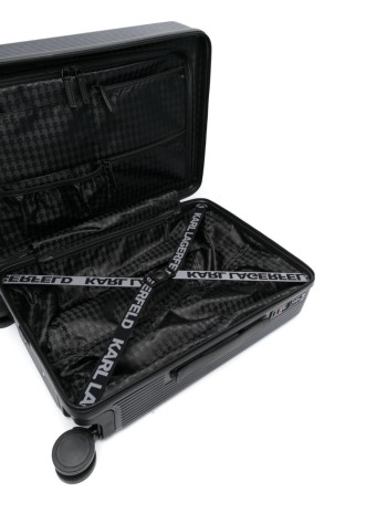 karl lagerfeld luggage womanikon karl hard trolley - a1w30421 999 2