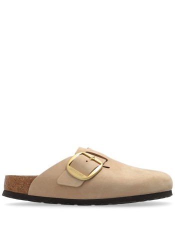 birkenstock zueco mujer boston big buckle lenb - 1028052 sandcastle