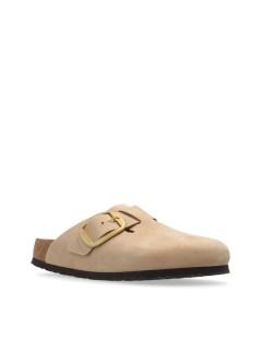 birkenstock zueco mujer boston big buckle lenb - 1028052 sandcastle