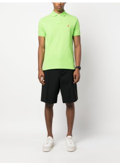 polo ralph lauren polo mansskccmslm1-short sleeve-knit - 710782592019 kiwi lime c3867