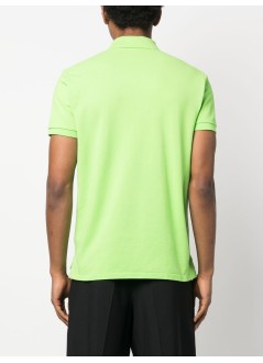 polo ralph lauren polo mansskccmslm1-short sleeve-knit - 710782592019 kiwi lime c3867