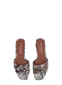 kurt geiger sandalia mujer kensington flat sandal - 8496139719 39