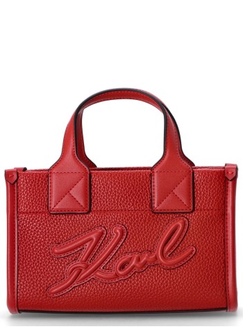 karl lagerfeld crossbody womank skuare sm tote grainy - a1w30043 1kt