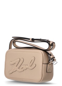 karl lagerfeld crossbody womank skuare camera bag grainy - a1w30040 1kx