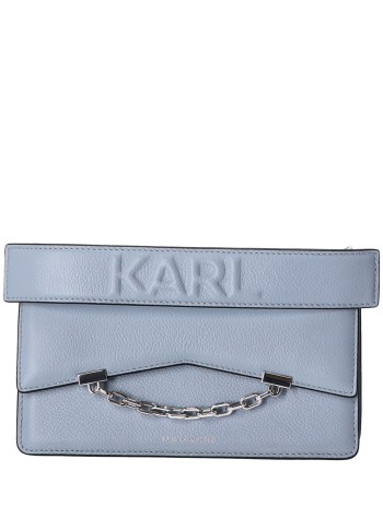 karl lagerfeld crossbody womank seven grainy crossbody - a1w30446 1kz