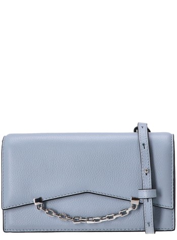 karl lagerfeld crossbody womank seven grainy cb wallet - a1w32037 1kz
