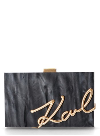 karl lagerfeld clutch mujer k soiree clutch - a1w30124 999