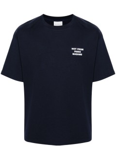 drôle de monsieur camiseta hombre le t-shirt slogan - permts203co002ny navy