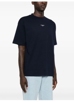 drôle de monsieur camiseta hombre le t-shirt slogan classique - permts202co002ny navy