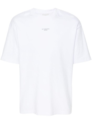 drôle de monsieur t-shirt manle t-shirt slogan classique - permts202co002opw optic white