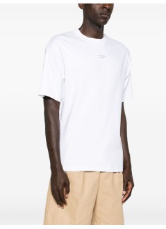 drôle de monsieur camiseta hombre le t-shirt slogan classique - permts202co002opw optic white