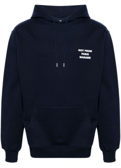 drôle de monsieur sweater manle hoodie slogan - permho162co127ny navy