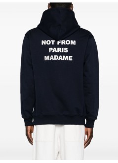 drôle de monsieur sweater manle hoodie slogan - permho162co127ny navy