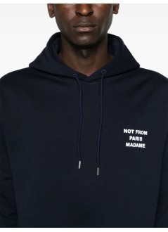 drôle de monsieur sweater manle hoodie slogan - permho162co127ny navy
