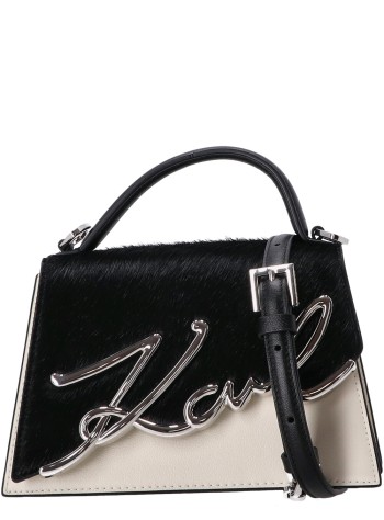 karl lagerfeld crossbody womank signature 2 0 sp sm pony cb - a1w30151 101