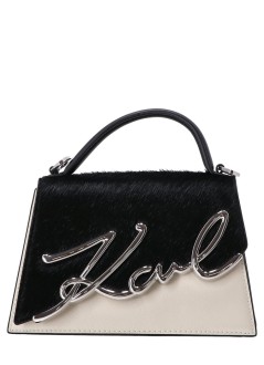 karl lagerfeld crossbody womank signature 2 0 sp sm pony cb - a1w30151 101