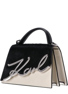 karl lagerfeld crossbody womank signature 2 0 sp sm pony cb - a1w30151 101