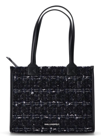karl lagerfeld crossbody mujer k skuare sp md tote boucle - a1w30390 1ra 2