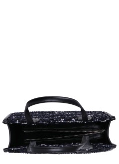 karl lagerfeld crossbody womank skuare sp md tote boucle - a1w30390 1ra
