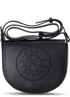 karl lagerfeld crossbody mujer k circle saddle perforated - a1w30212 999