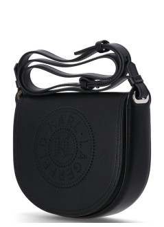karl lagerfeld crossbody mujer k circle saddle perforated - a1w30212 999