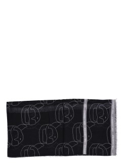 karl lagerfeld neckwear womanikon nft aop scarf - a1w33152 1ot