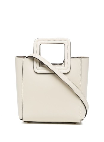 staud crossbody womanmini shirley leather bag - 079043 crmb