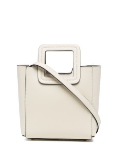 staud crossbody mujer mini shirley leather bag - 079043 crmb