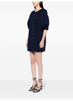 staud vestido mujer mini vincent dress - 907905 nvy