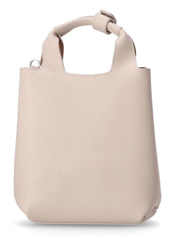 hogan crossbody womanh bag mini shopping h embossed - kbw01m50100qvd7b94 b co marmo deserto chiaro 2