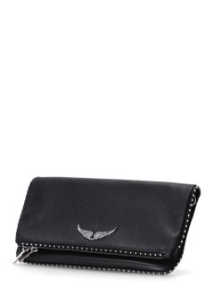 zadig & voltaire crossbody mujer rock grained leather   studs - lwba00002 11