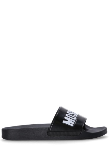 moschino couture beach manmule - mb28022g0mg10 000