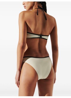 karl lagerfeld bikini sujetador mujer hotel karl rib halter bandeau - a1w46027 b09