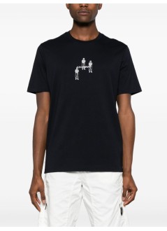 c.p.company camiseta hombre 30/1 jersey graphic logo t-shirt - 18cmts143a006586w 888