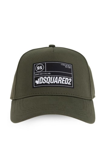 dsquared cap manbaseball cap - bcm088205c00001 m1845