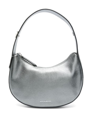 karl lagerfeld crossbody womank soiree half moon metallic - a1w30222 979