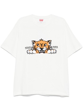 Gots Kenzo Happy Tiger Embroidered Oversize Tshirt