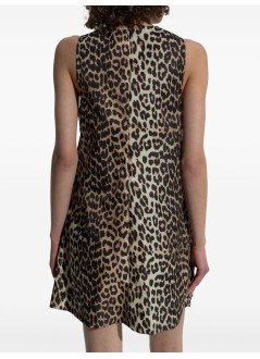 ganni vestido mujer duchesse nylon mini dress - w0474 943