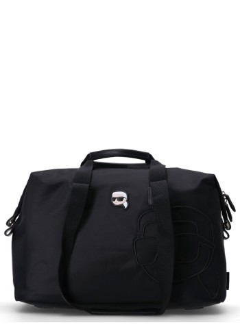 karl lagerfeld crossbody womanikon k nylon nft weekender - a1w30228 999
