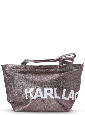 karl lagerfeld handbag womank essential coated big logo sh - a1w50064 979