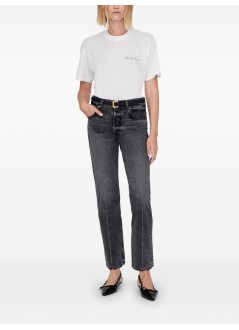anine bing t-shirt womanwalker tee lyrics - a0810771ivy1 ivory