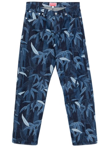 kenzo denim mankenzo chiku-rin camo botan loose fit jeans - ff55dp4106p1 dm