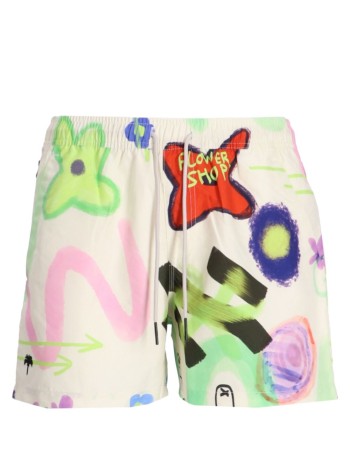 oas bermuda hombre flower shop swim shorts - 5001314 flower